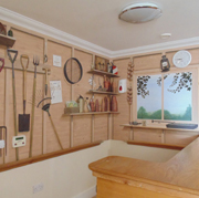 trompe l'oeil rooms